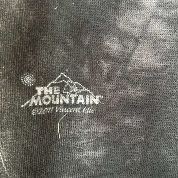 THE MOUNTAIN Black Lab dog t-shirt black Mens Large Short Sleeve, size 2XL - Picture 6 of 7